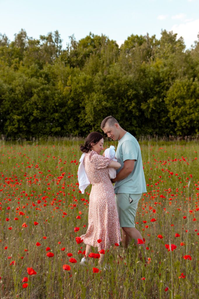 sesja noworodkowa w makach