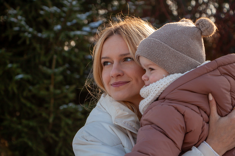 sesje rodzinne, fotograf rodzinny warszawa, sesja rodzinna zimą